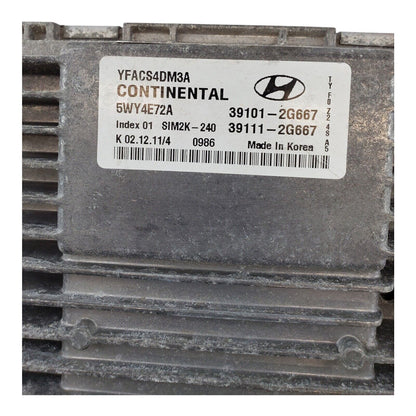 2011-2014 Hyundai Sonata Engine Computer Ecu Pcm Ecm Pcu Oem A5E5X