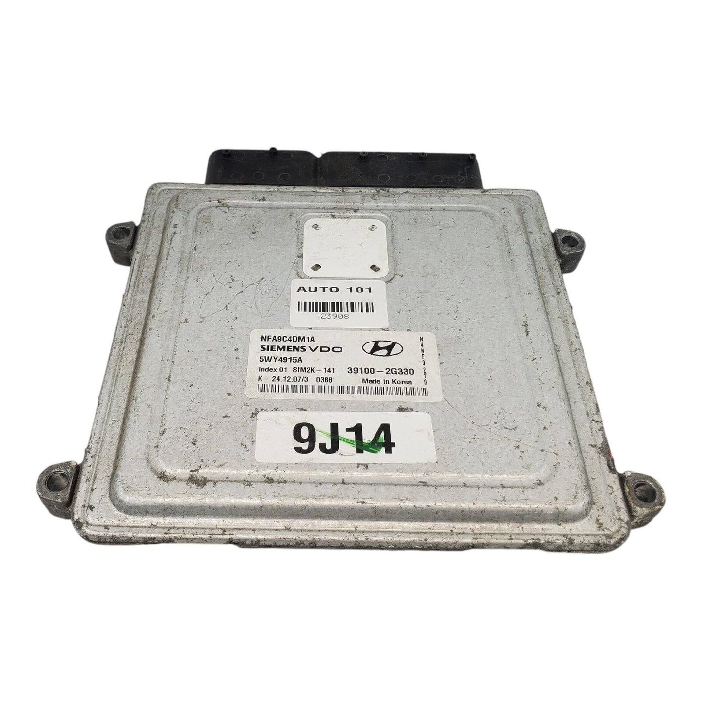 09-10 HYUNDAI SONATA COMPUTER BRAIN ENGINE CONTROL ECU ECM MODULE 39100-2G330