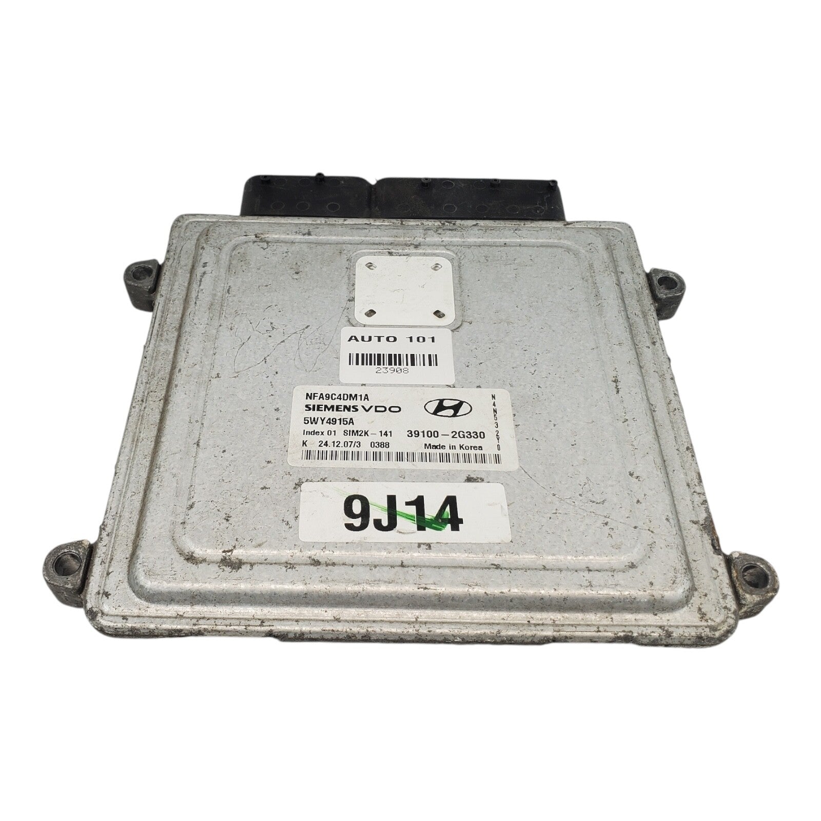 09-10 HYUNDAI SONATA COMPUTER BRAIN ENGINE CONTROL ECU ECM MODULE 39100-2G330