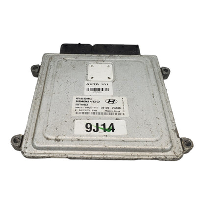 09-10 HYUNDAI SONATA COMPUTER BRAIN ENGINE CONTROL ECU ECM MODULE 39100-2G330