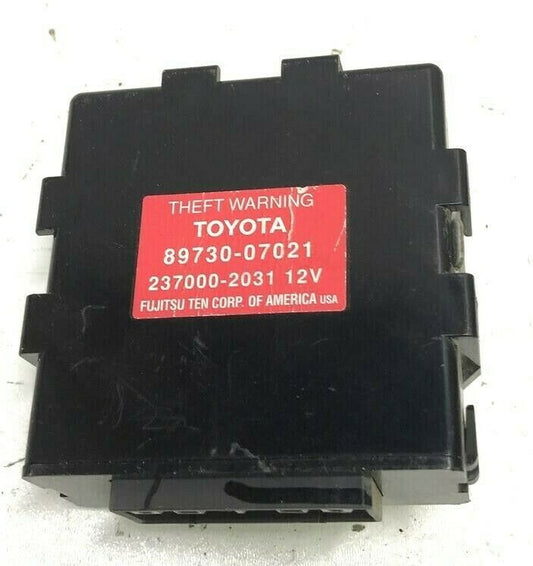 ✅ 2000-2004 Toyota Avalon Anti Theft Warning Locking Control Module 89730-07021 