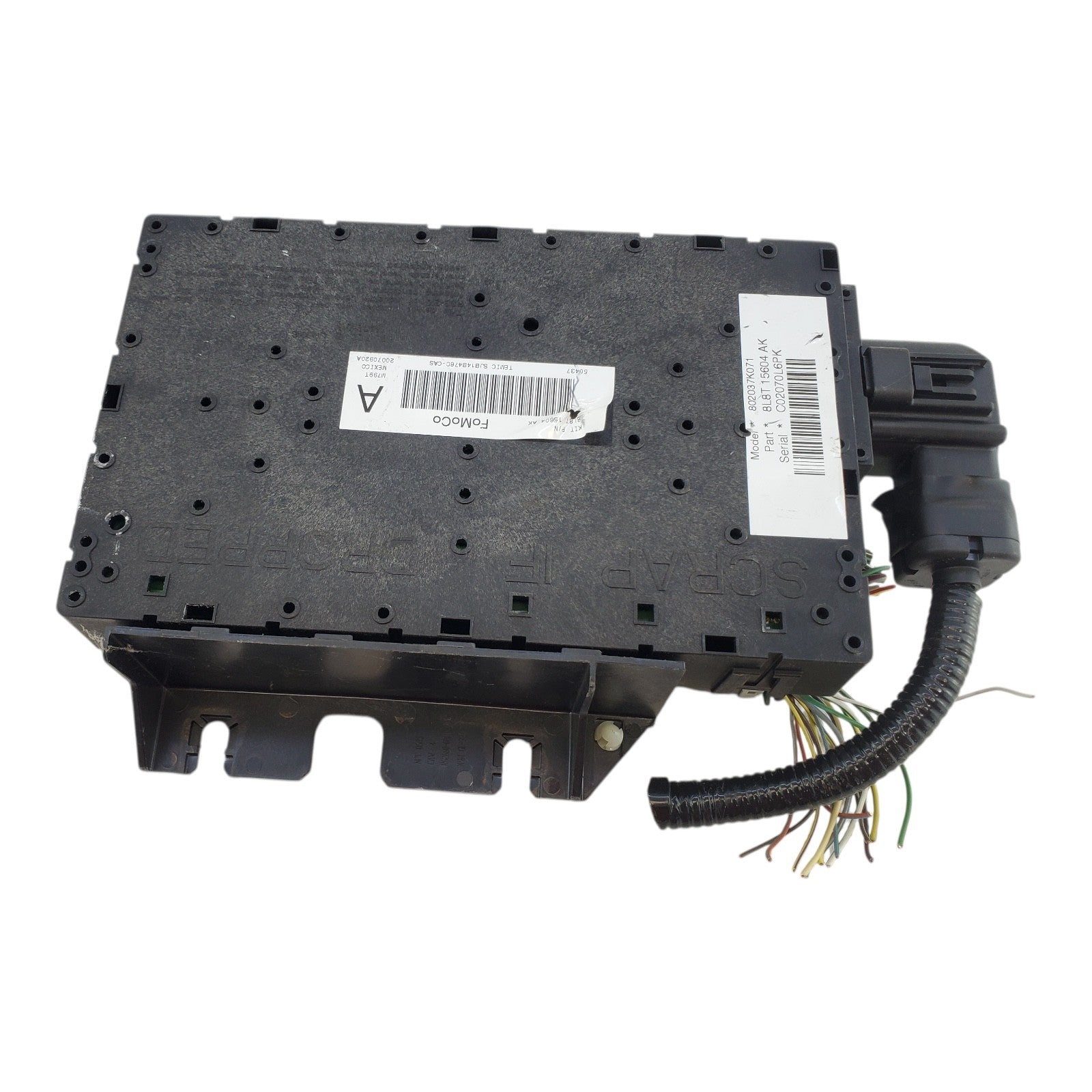 08 Ford Escape Mariner Interior Relay Fuse Box 8L8T-15604-Ak
