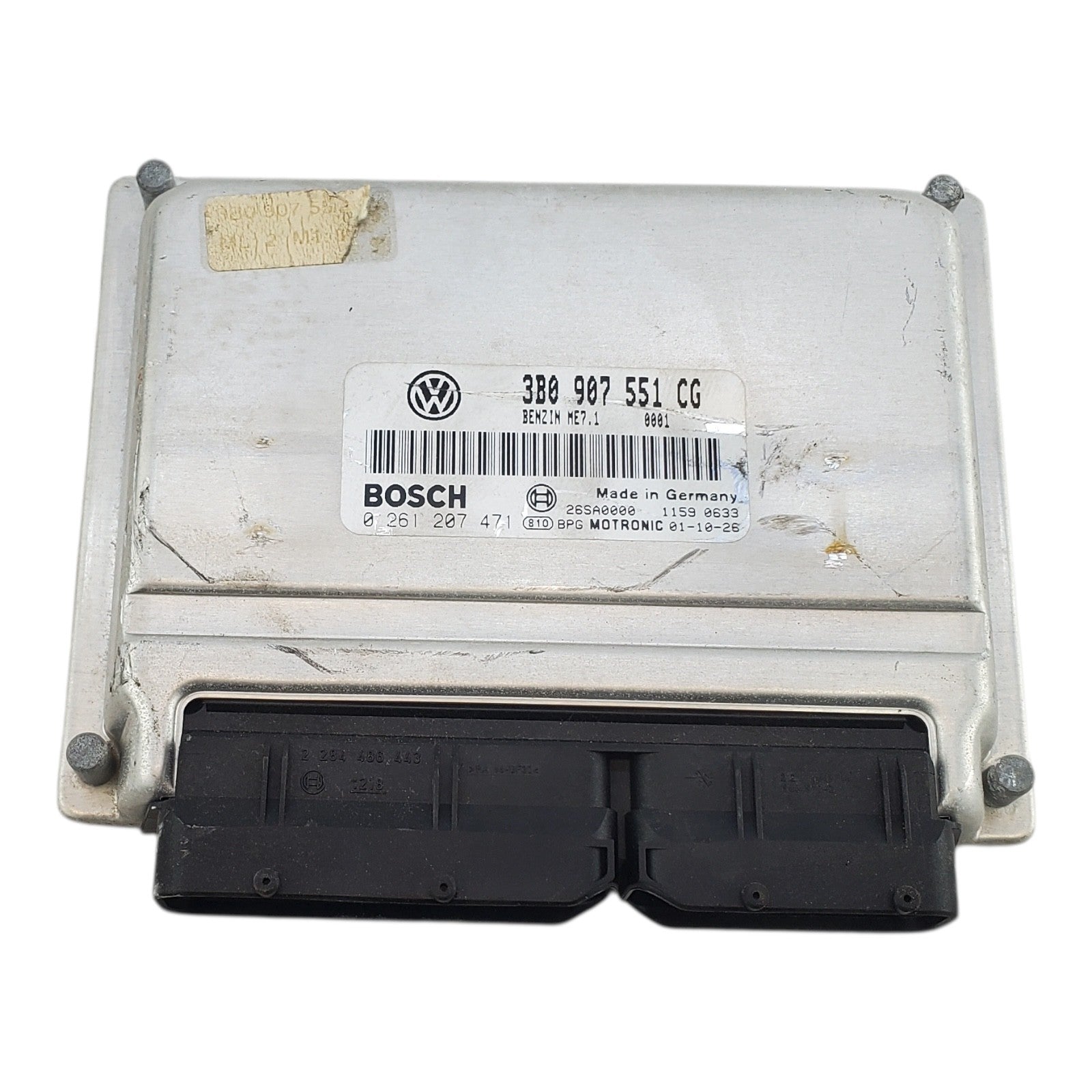 2002 VW Passat Engine Control Module, ECM  ECU, 3B0907551CG, 3B0 907 551 CG, OEM