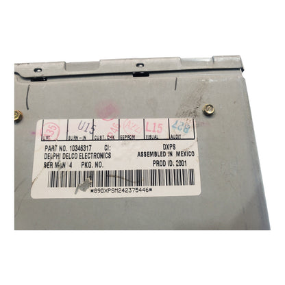 04 Delphi Delco Electronics #10346317 OEM Car Stereo CD Player