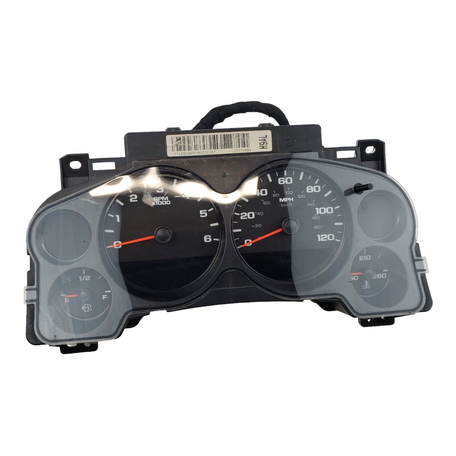 07-12 Chevy Silverado Speedometer Instrument Cluster 28170256 GM