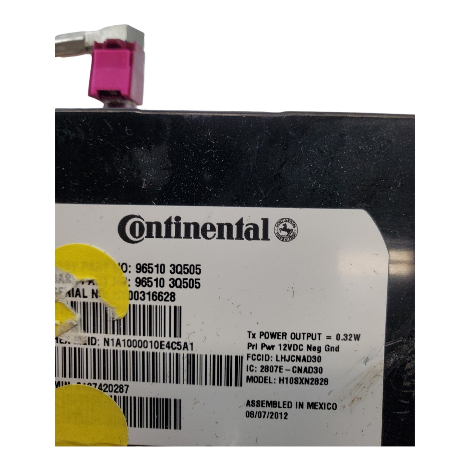 ✅2012-2013 Hyundai 96510 3Q505 Sonata Head Unit Computer Module