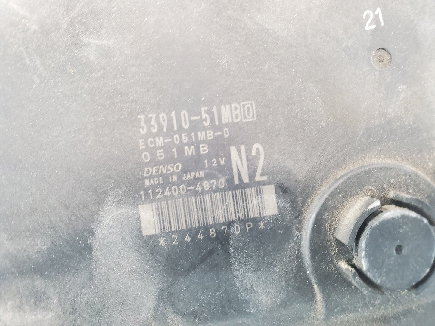✅2011 - 2012 Suzuki SX4 2.0L AT Engine Computer ECM ECU 33910-51MB0