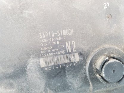 ✅2011 - 2012 Suzuki SX4 2.0L AT Engine Computer ECM ECU 33910-51MB0
