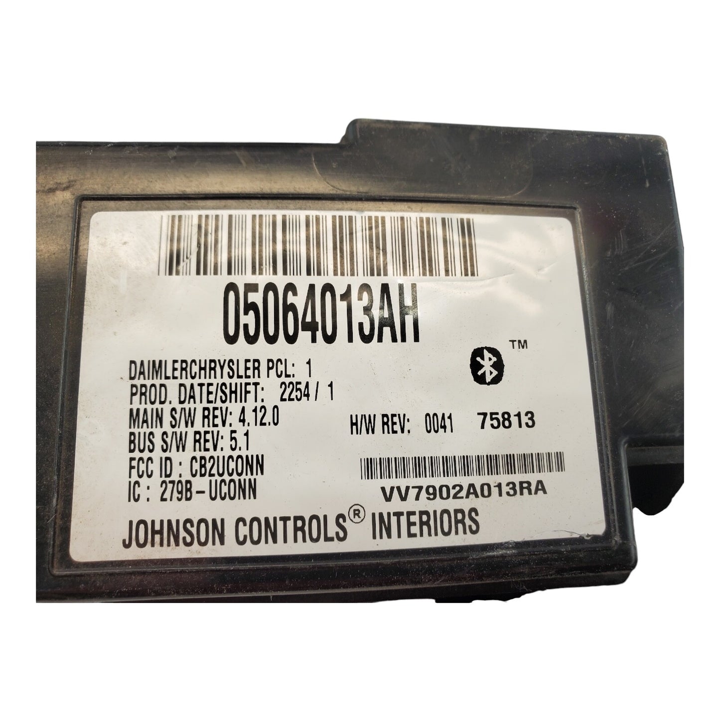 06-07 COMMANDER/DAKOTA/PT CRUISER TELEMATICS BLUETOOTH CONTROL MODULE 05064013AH