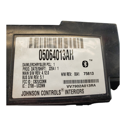 06-07 COMMANDER/DAKOTA/PT CRUISER TELEMATICS BLUETOOTH CONTROL MODULE 05064013AH