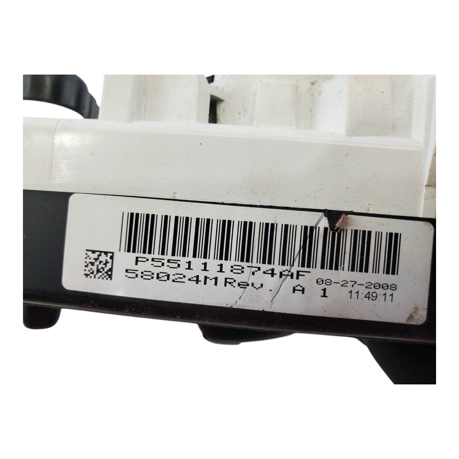 Temperature Control With AC 07-09 Dodge Caliber 55111874AF