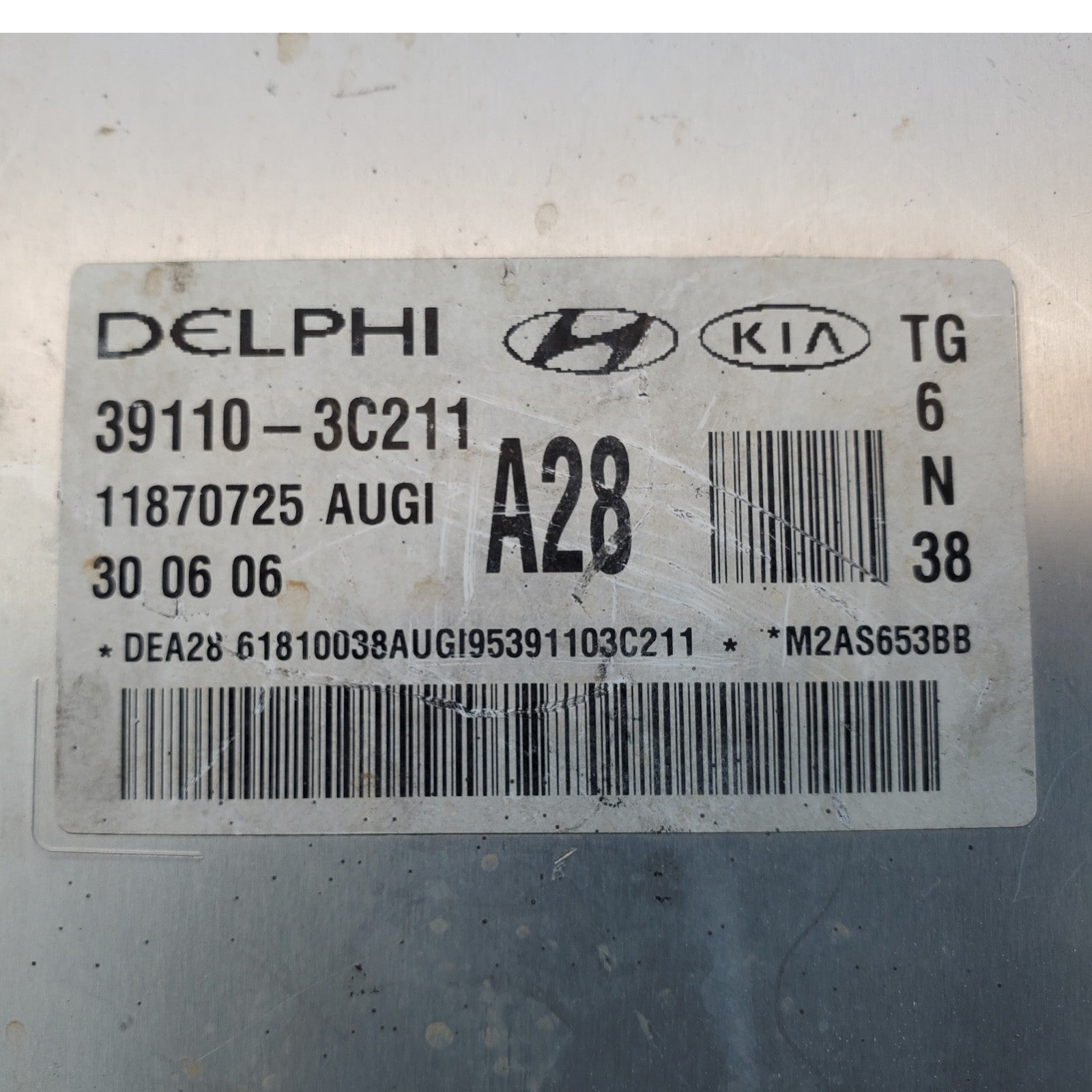 ENGINE COMPUTER HYUNDAI AZERA 2006 2007 2008 2009 2010 39110-3C211 3.8L ECM OEM