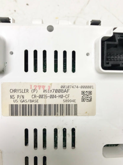 ✅ 07 jeep patriot instrument speedometer gauge cluster 05107008AF