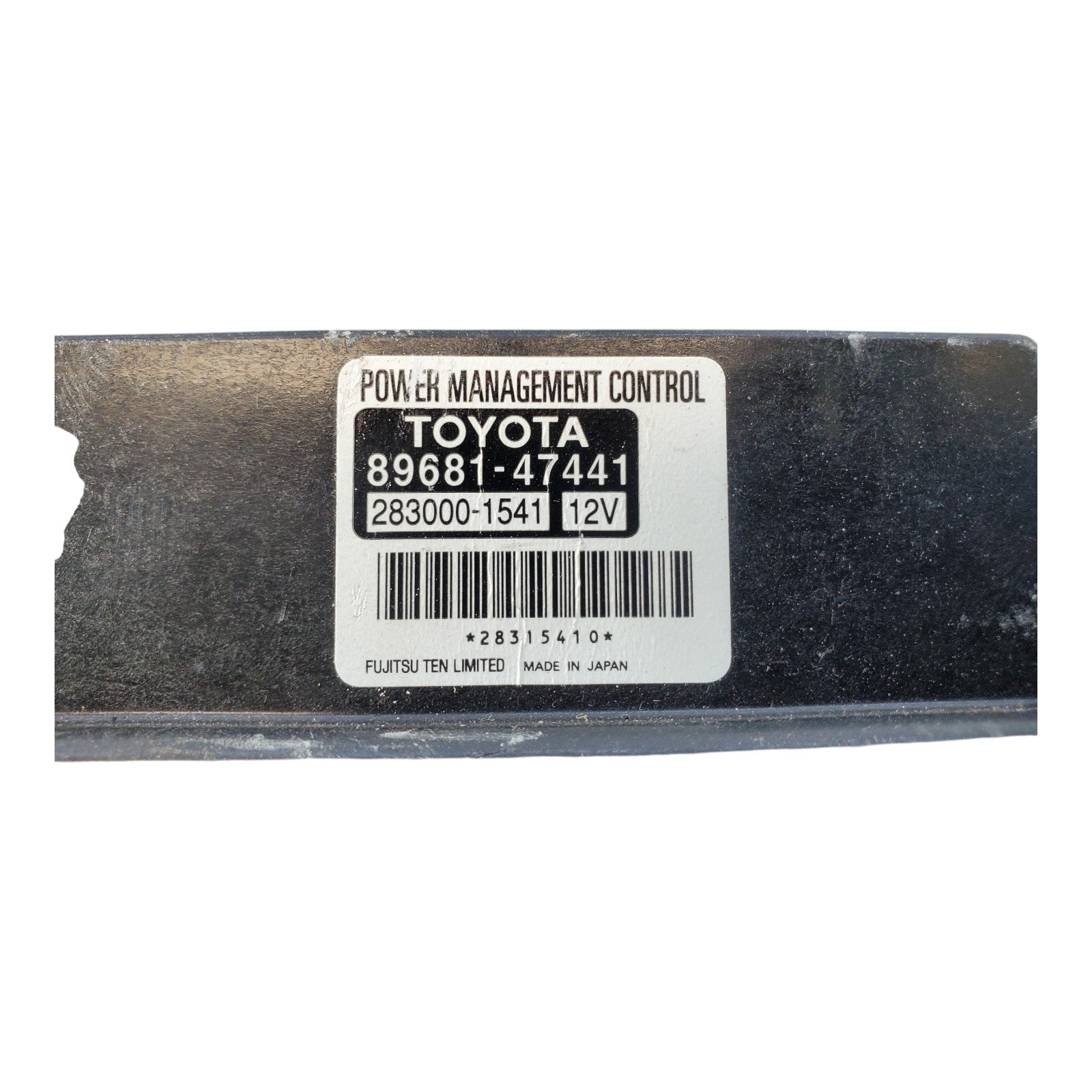 2013-2014 TOYOTA PRIUS POWER MANAGEMENT CONTROL 89681-47441