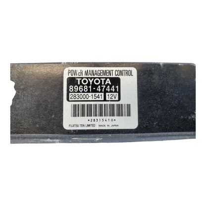 2013-2014 TOYOTA PRIUS POWER MANAGEMENT CONTROL 89681-47441