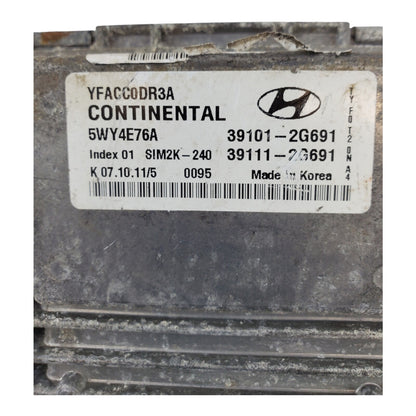 2009 - 2014 Hyundai Sonata ECM ECU Engine Control Module | 39101-2G691