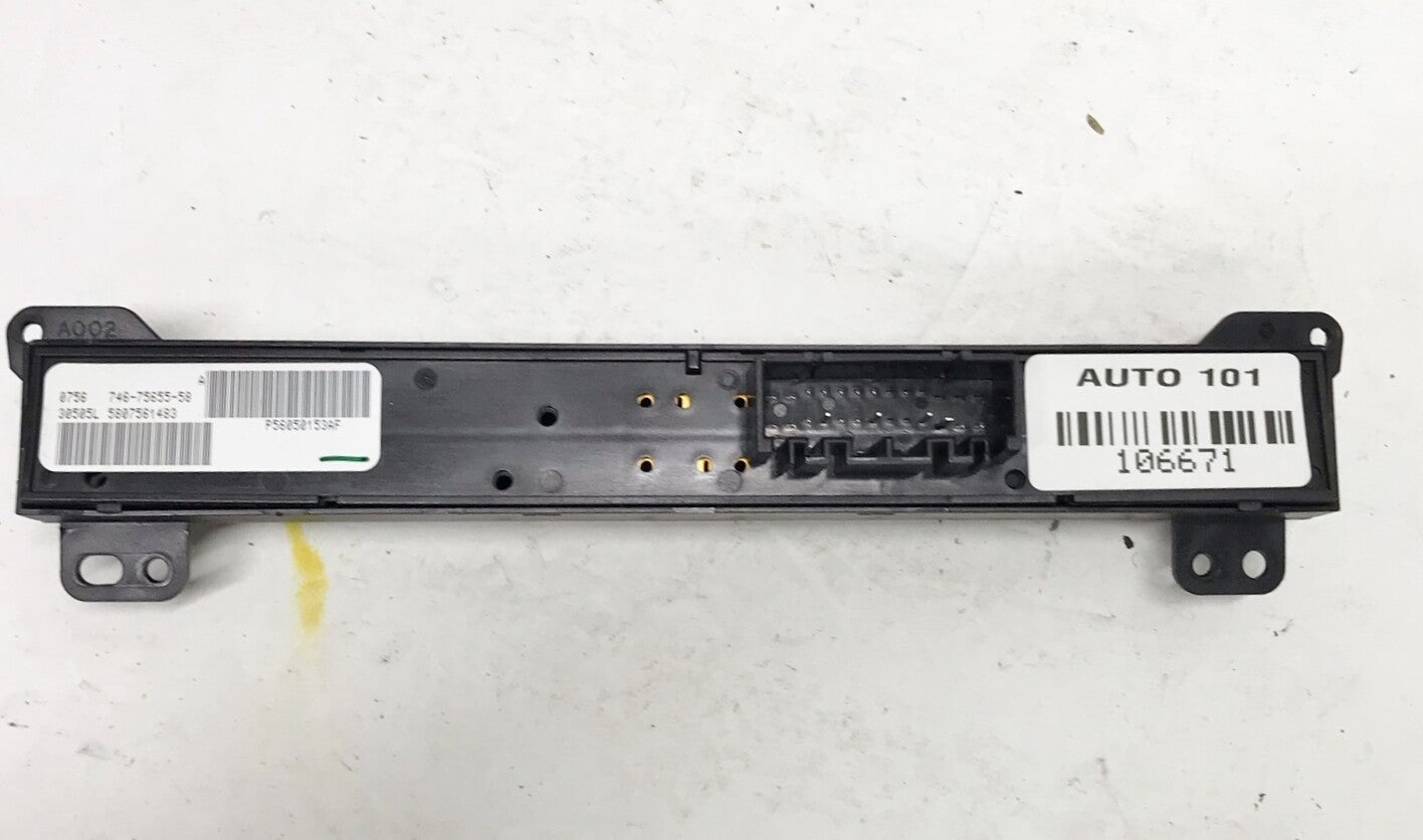 05 06 07 Jeep Grand Cherokee Traction Switch Control Power P56050153AF