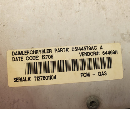 OEM 2001-2007 Dodge Caravan 3.3L AT Fuse Box Relay Unit 05144507AE, 05144579AC