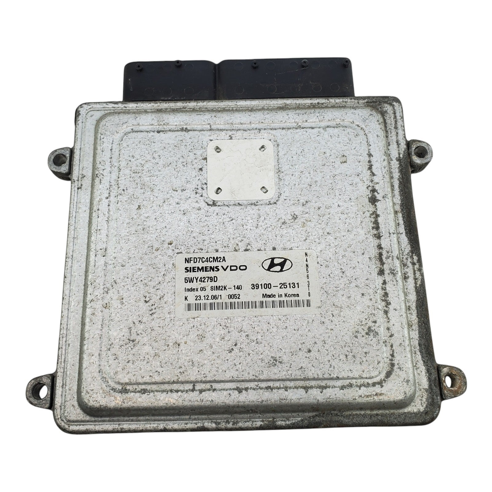 06-08 HYUNDAI SONATA COMPUTER BRAIN ENGINE CONTROL ECU ECM MODULE 39100-25131