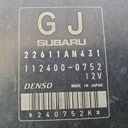 2009 Subaru Forester GJ ECU ECM Engine Computer 2.5L AT 22611AN431 OEM