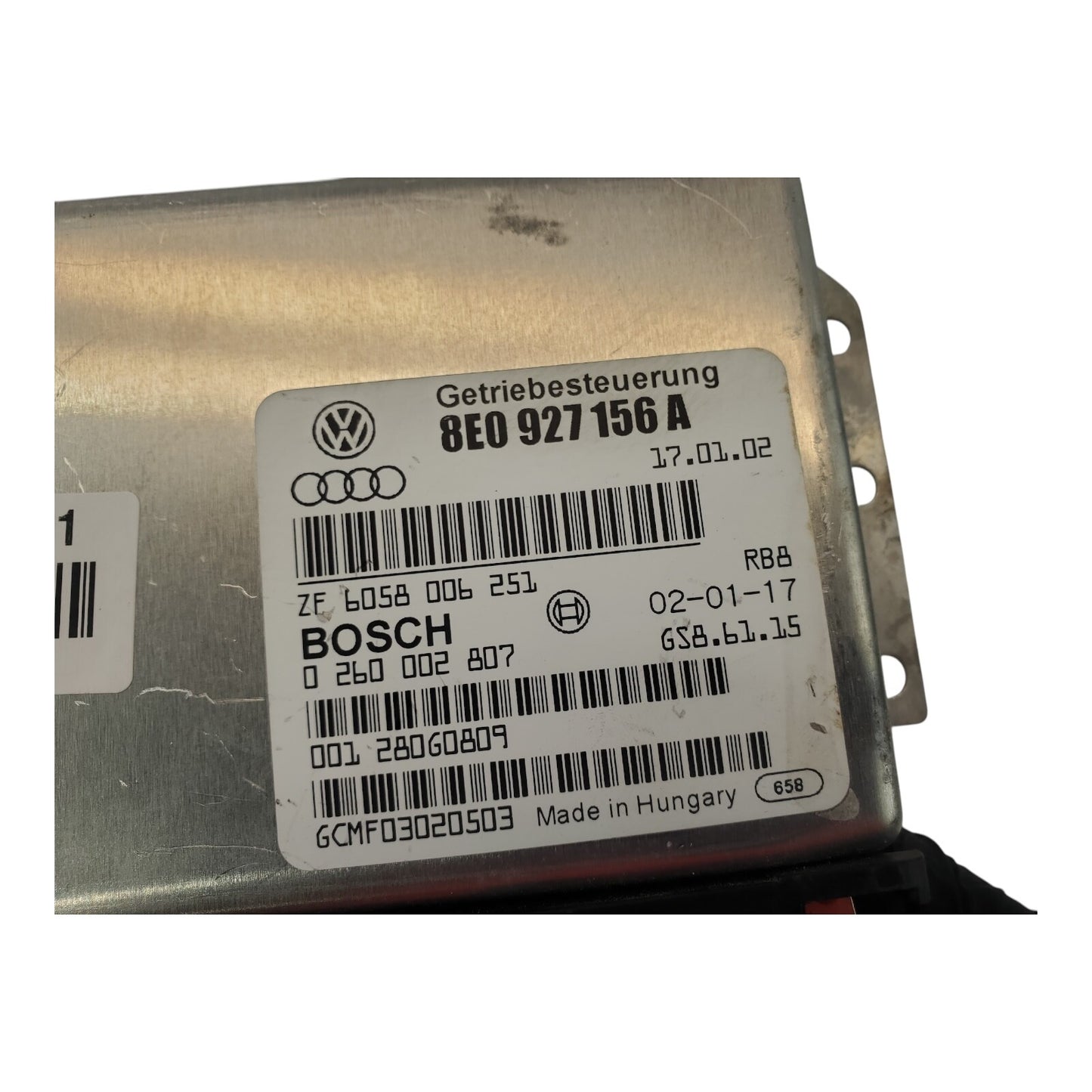 ✅ 02-03 Audi A4 transmission computer TCM 8E0 927 156 A