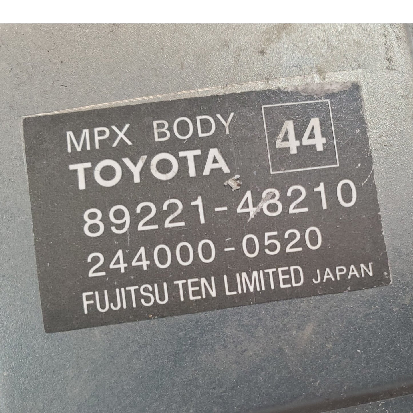 ✅ 04-07 Toyota Highlander Chassis Multiplex Control Module OEM 89221-48210