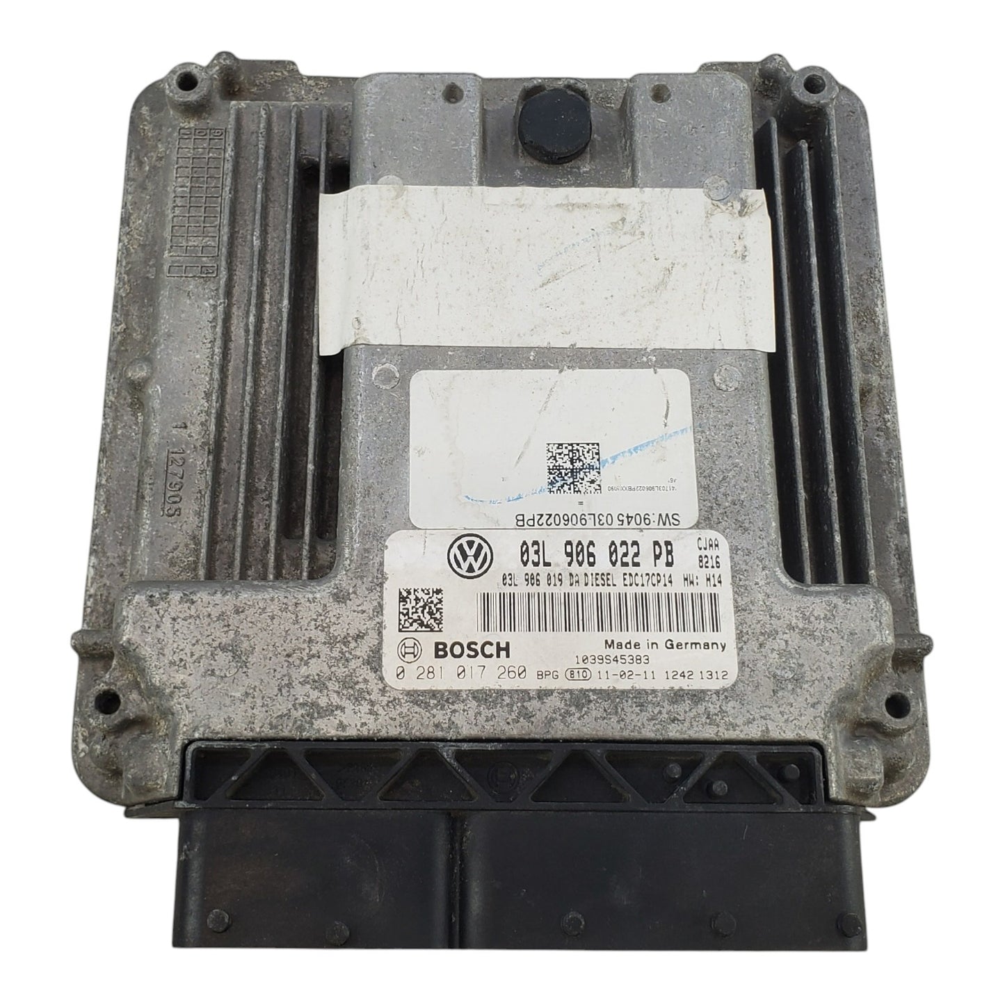 2008-2009 VOLKSWAGEN JETTA 2.0L TDI  DIESEL Ecm Control Module 03L906022KT