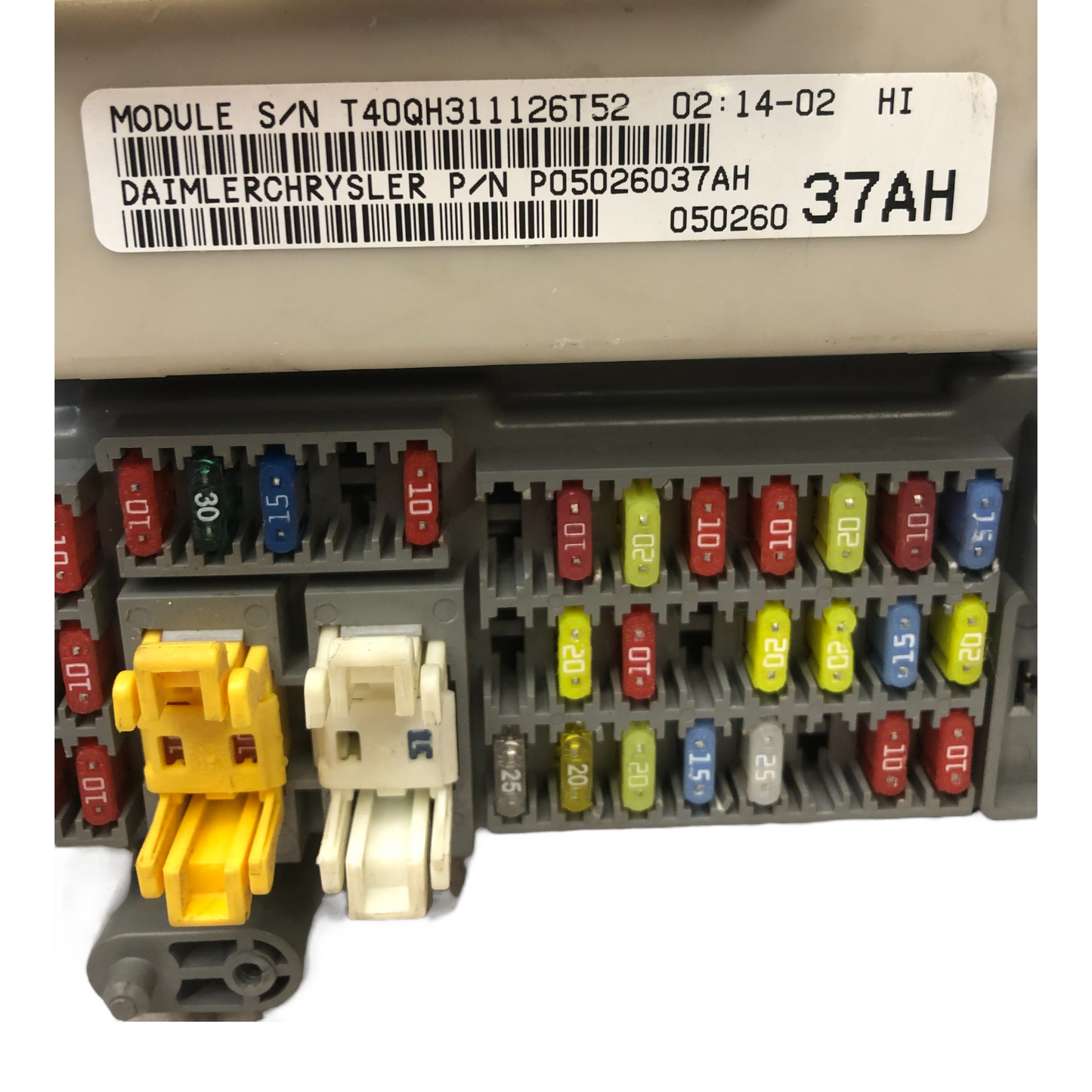 ✅ 07 Jeep Liberty 3.7L  Body Control Module BCM 05026037AH