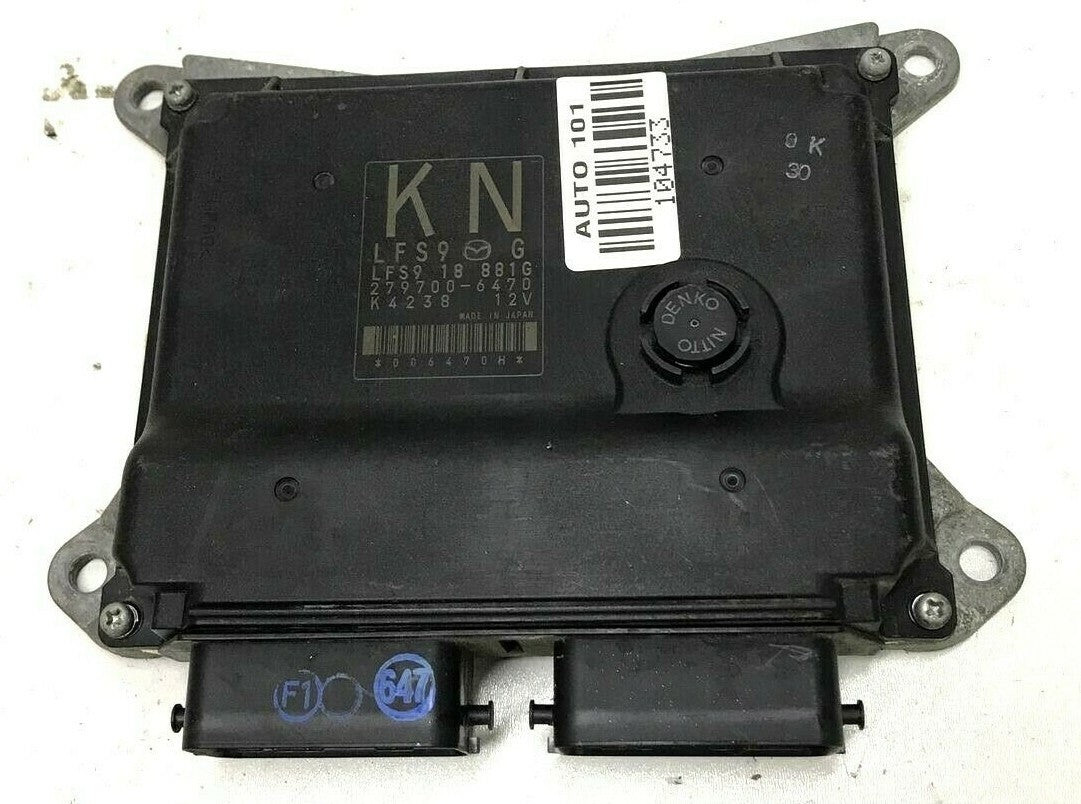 ✅ 2007 2008 2009 Mazda 3 Engine Control Module ECM, LFS9 18 881G, LFS918881G, OE