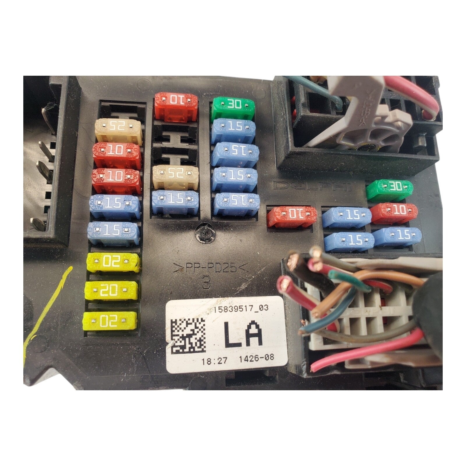 07-09 GMC Yukon Denali INTERIOR Dash Fuse Box FUSEBOX 15839517