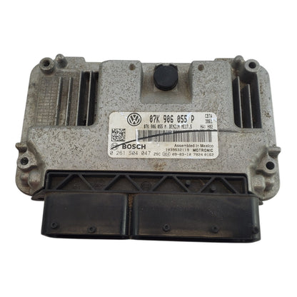 2009 VW VOLKSWAGEN JETTA RABBIT 2.5L Ecm ECU Engine Control Module 07K906055P