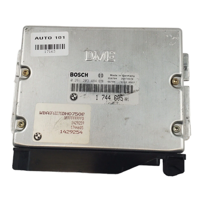 1 744 605 | BMW OEM ENGINE CONTROL MODULE UNIT ECU ECM PCM