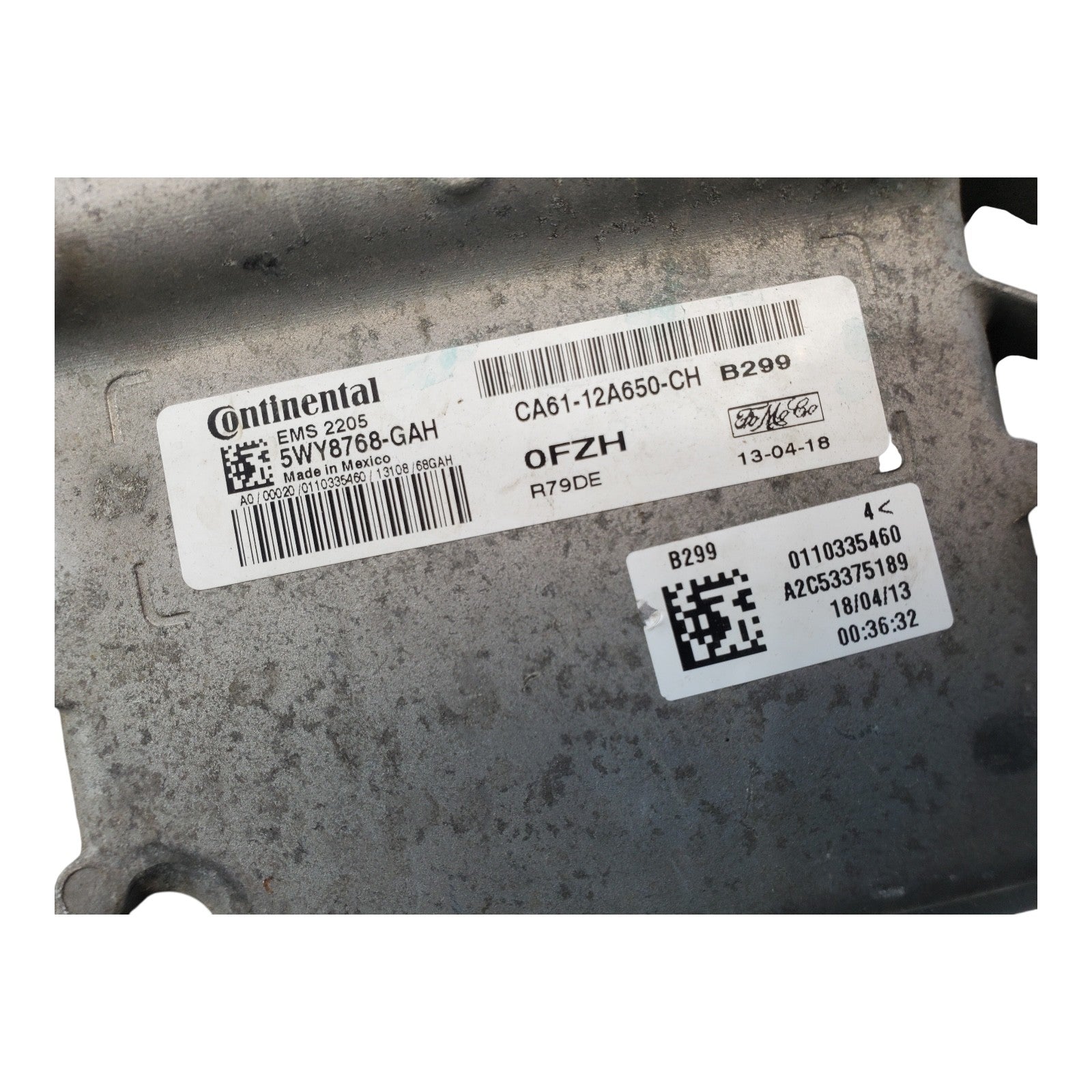 Engine ECM Control Module Fits 12-13 FIESTA CA6112A650CH CA61-12A650-CH