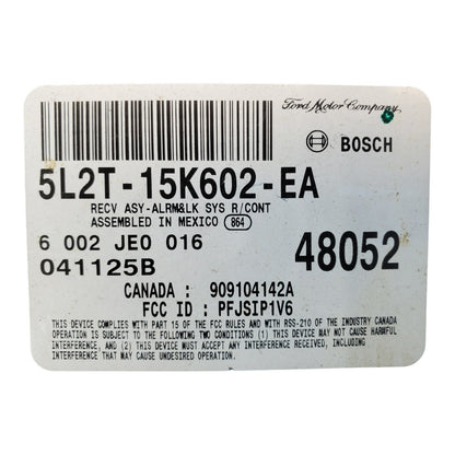 ✅ 05 FORD EXPLORER Anti Theft Keyless Entry Module 5L2T-15K602-EA OEM