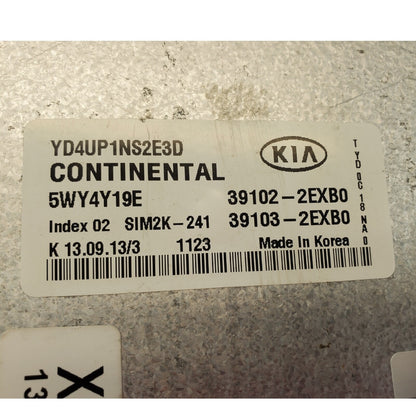 14 Kia Forte ECU ECM PCM Engine Computer Module 39102-2EXBOOpens in a new wind