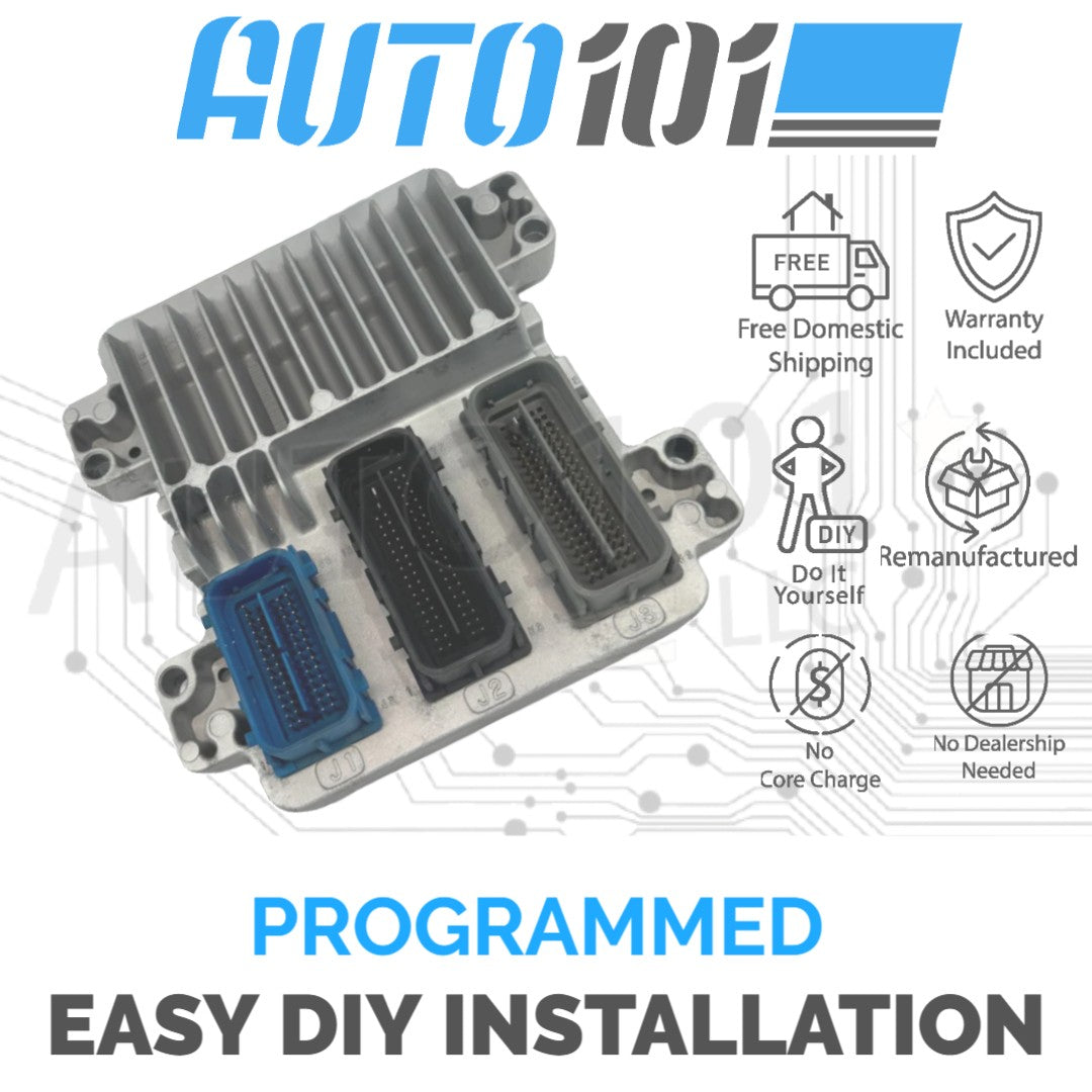 VIN Programmed 2008-2009 GMC Sierra Hybrid Engine Control Module 12629278 GM
