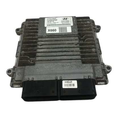 11-14 HYUNDAI SONATA 2.4L AUTO ELECTRONIC CONTROL MODULE ECM 39111-2G660