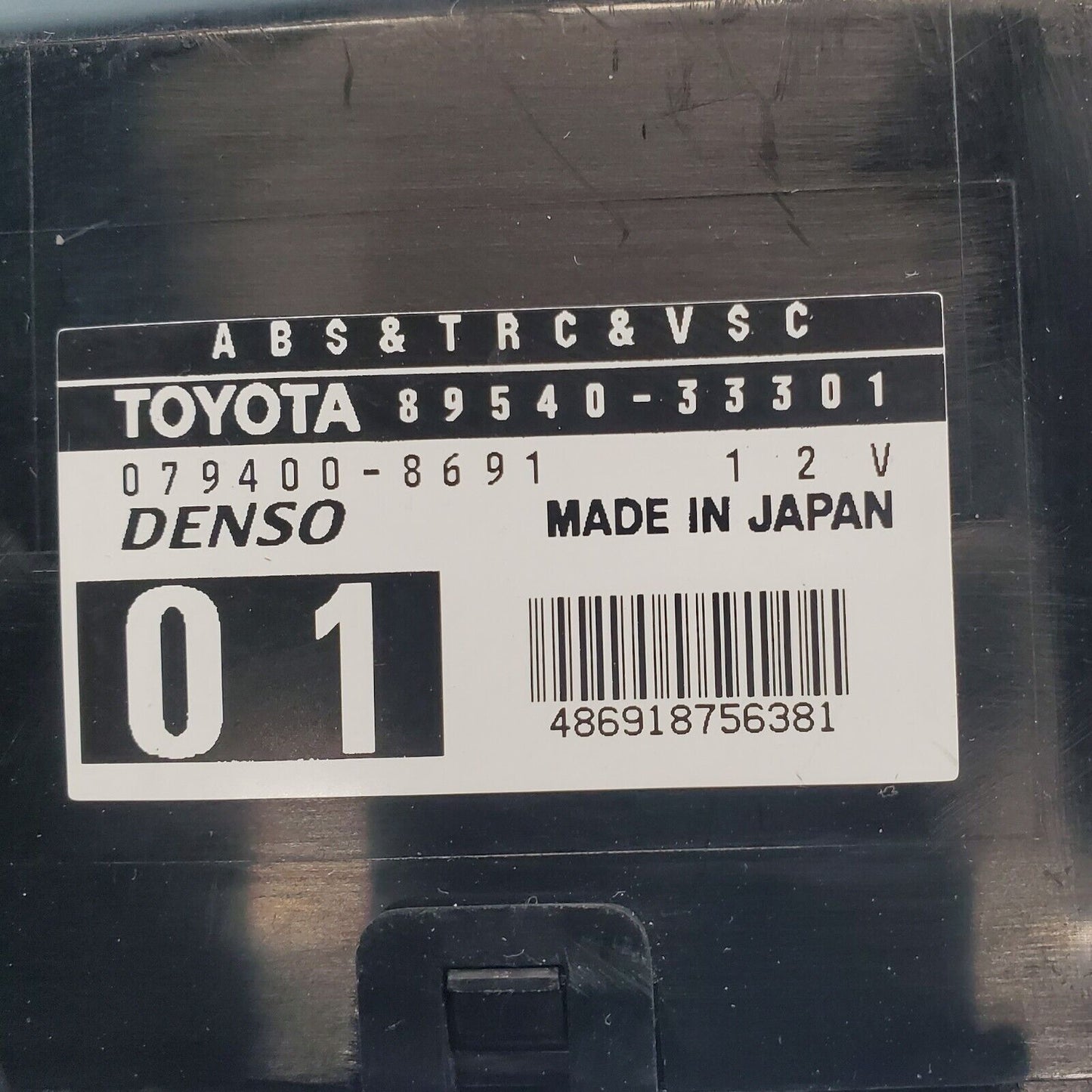 02-03 Lexus ES300 ABS Control Module 89540-33301 OEM