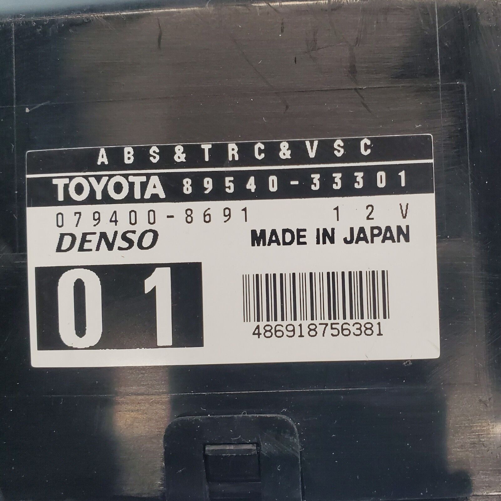 02-03 Lexus ES300 ABS Control Module 89540-33301 OEM