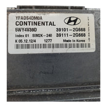 ✅11-14 Hyundai Sonata 2.4L ECM ECU Engine Control Module Computer 39101-2G668