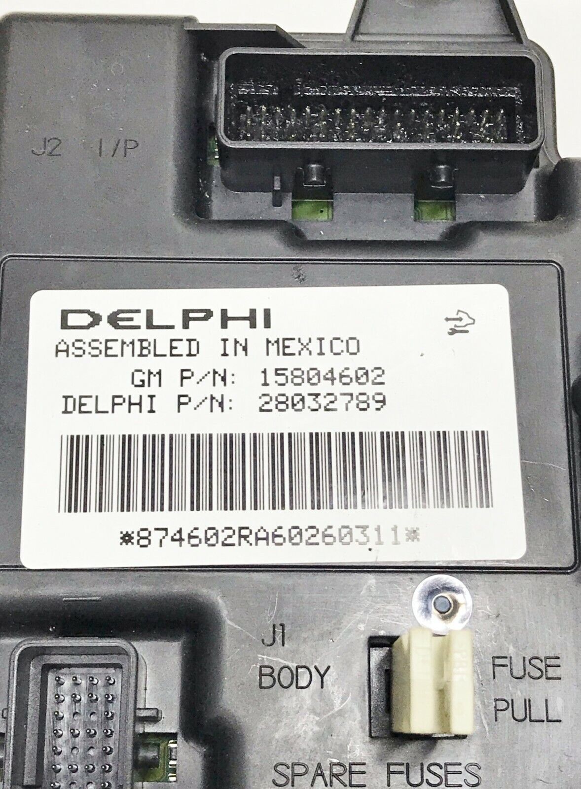 ✅ 05-06 CHEVY MALIBU Body Control Module Console Fuse Relay Box 15804602 