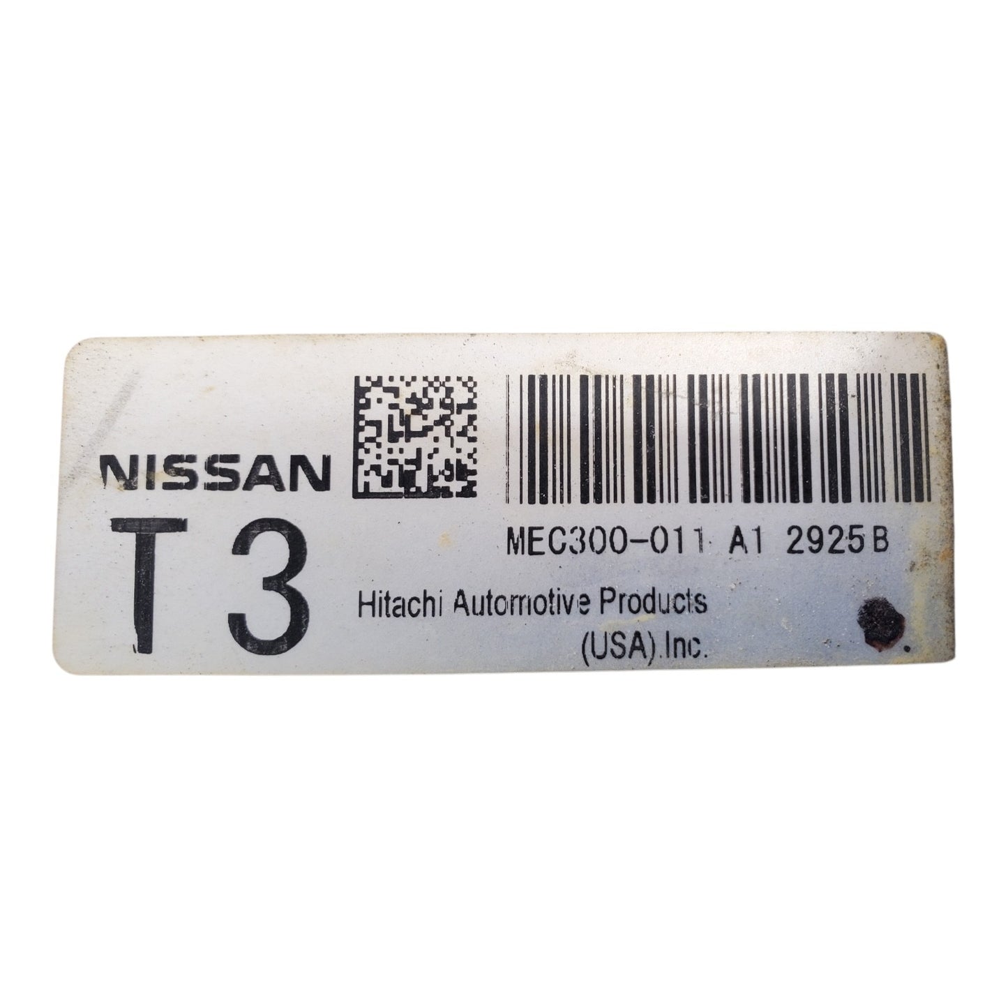13 14 Nissan Altima MEC300-011 A1 Computer Engine Control ECU ECM EBX Module