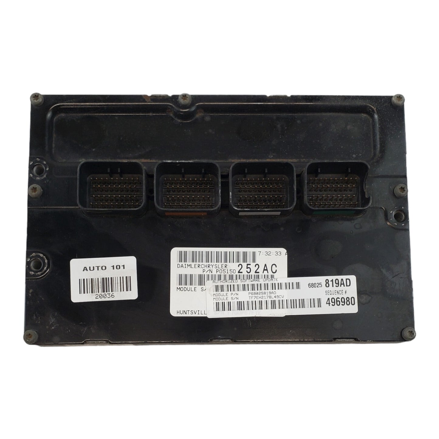 ✅08-09 Dodge Grand Caravan ECU ECM Engine Computer Control Module P68025819AD
