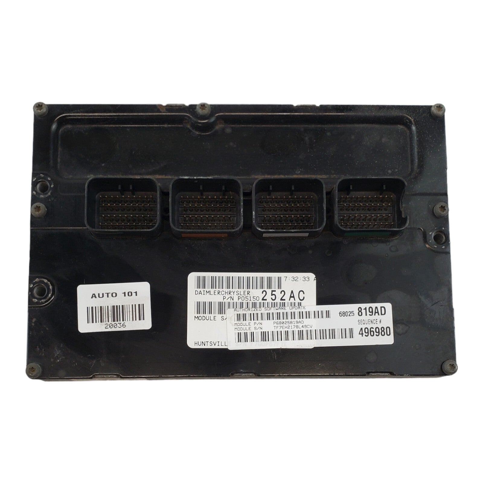 ✅08-09 Dodge Grand Caravan ECU ECM Engine Computer Control Module P68025819AD