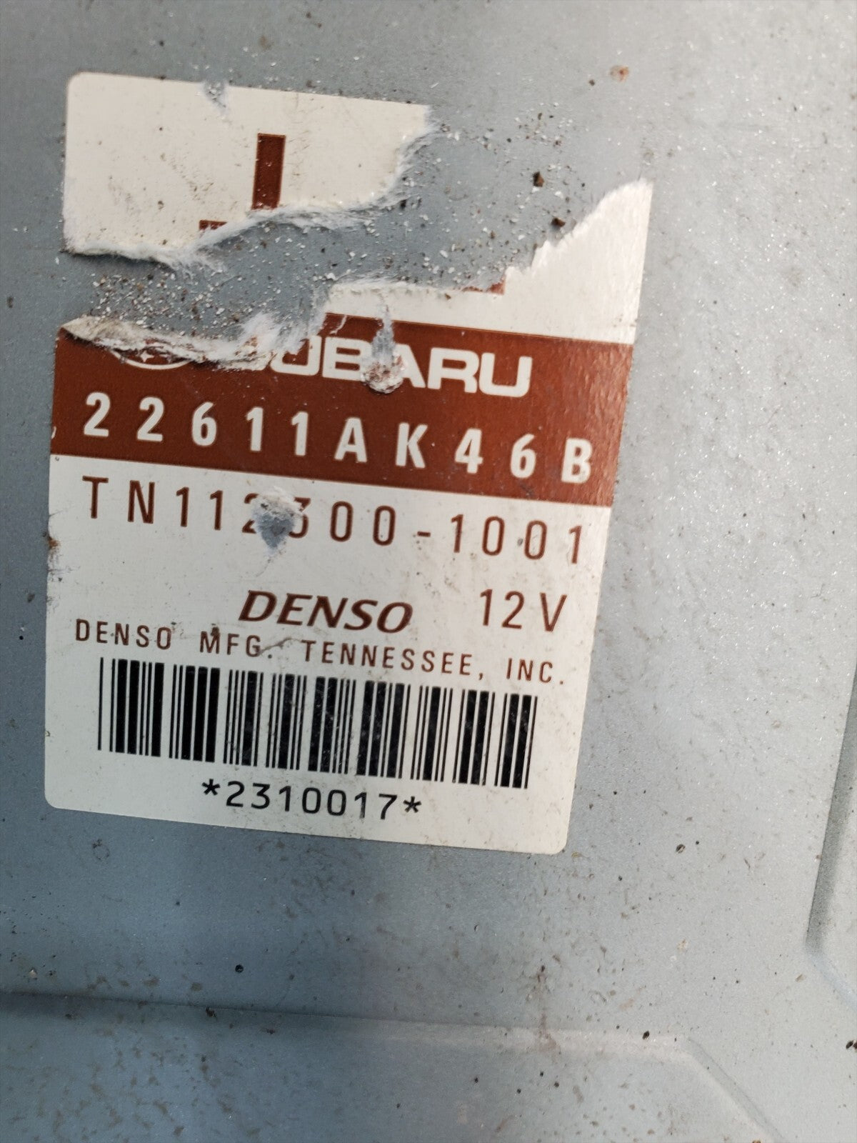 06 Subaru Legacy 2.5L ECU ECM PCM Engine Computer Module 22611AK46B
