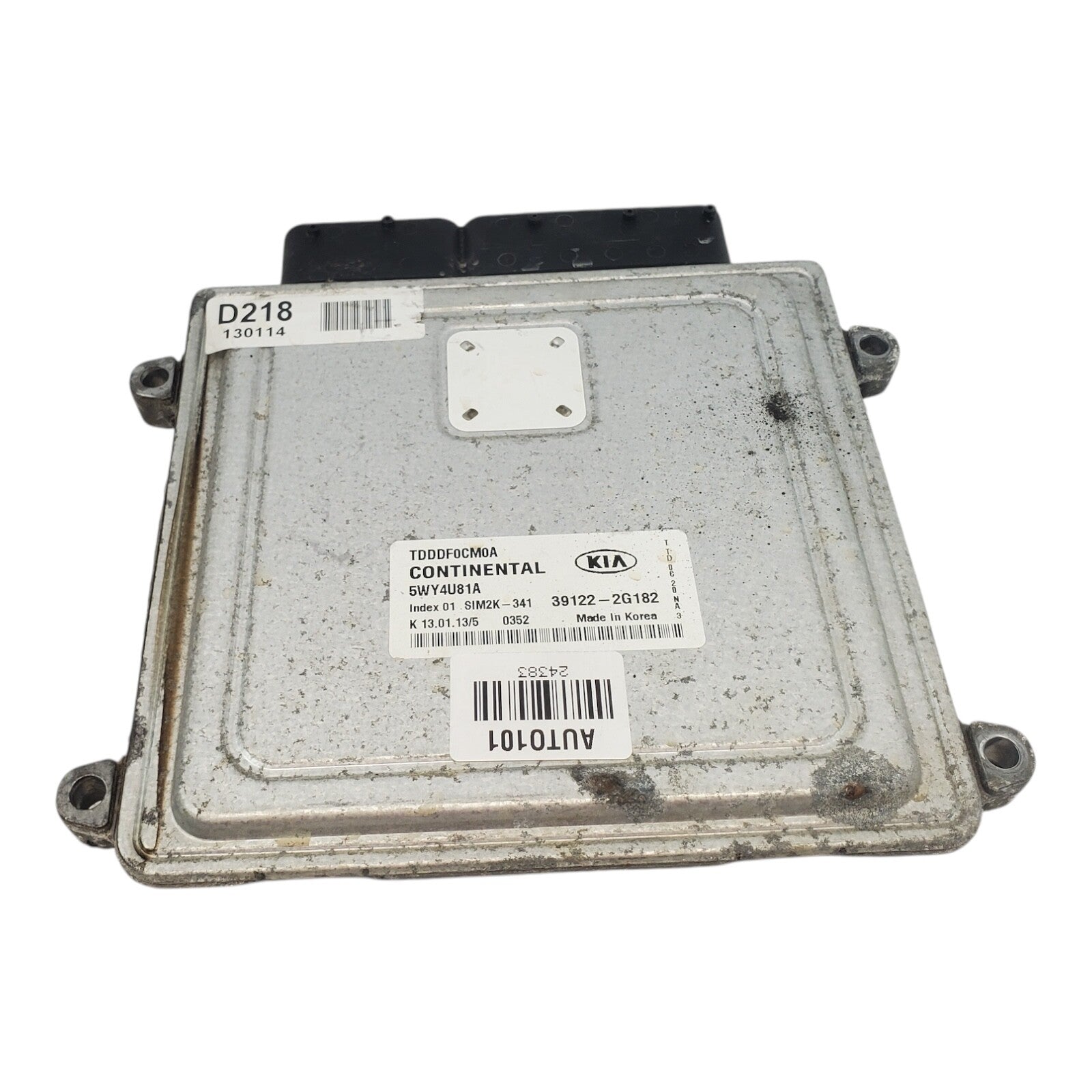11-13 Kia Forte 39122-2G182 Computer Brain Engine Control ECU ECM EBX Module