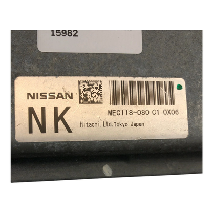 11 Nissan Murano Computer Brain Engine Control ECU ECM Module MEC118-080 C1
