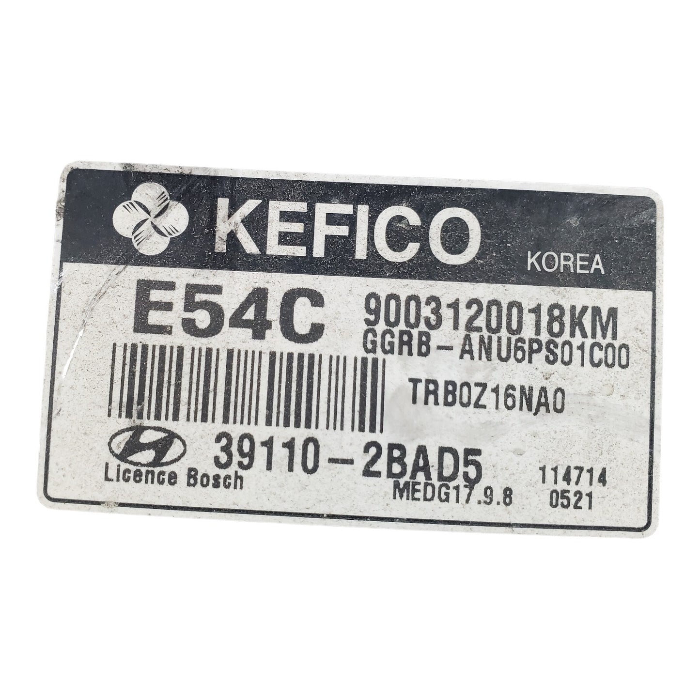 ✅2012 Hyundai Accent Engine Motor Control Module Computer ECM ECU ID 391102BAD5