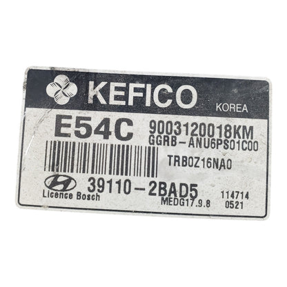 ✅2012 Hyundai Accent Engine Motor Control Module Computer ECM ECU ID 391102BAD5