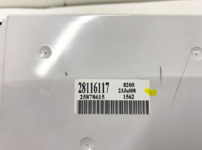 ✅ 2007-2009 SATURN AURA AC HEATER TEMPERATURE CLIMATE CONTROL 28116117 OEM